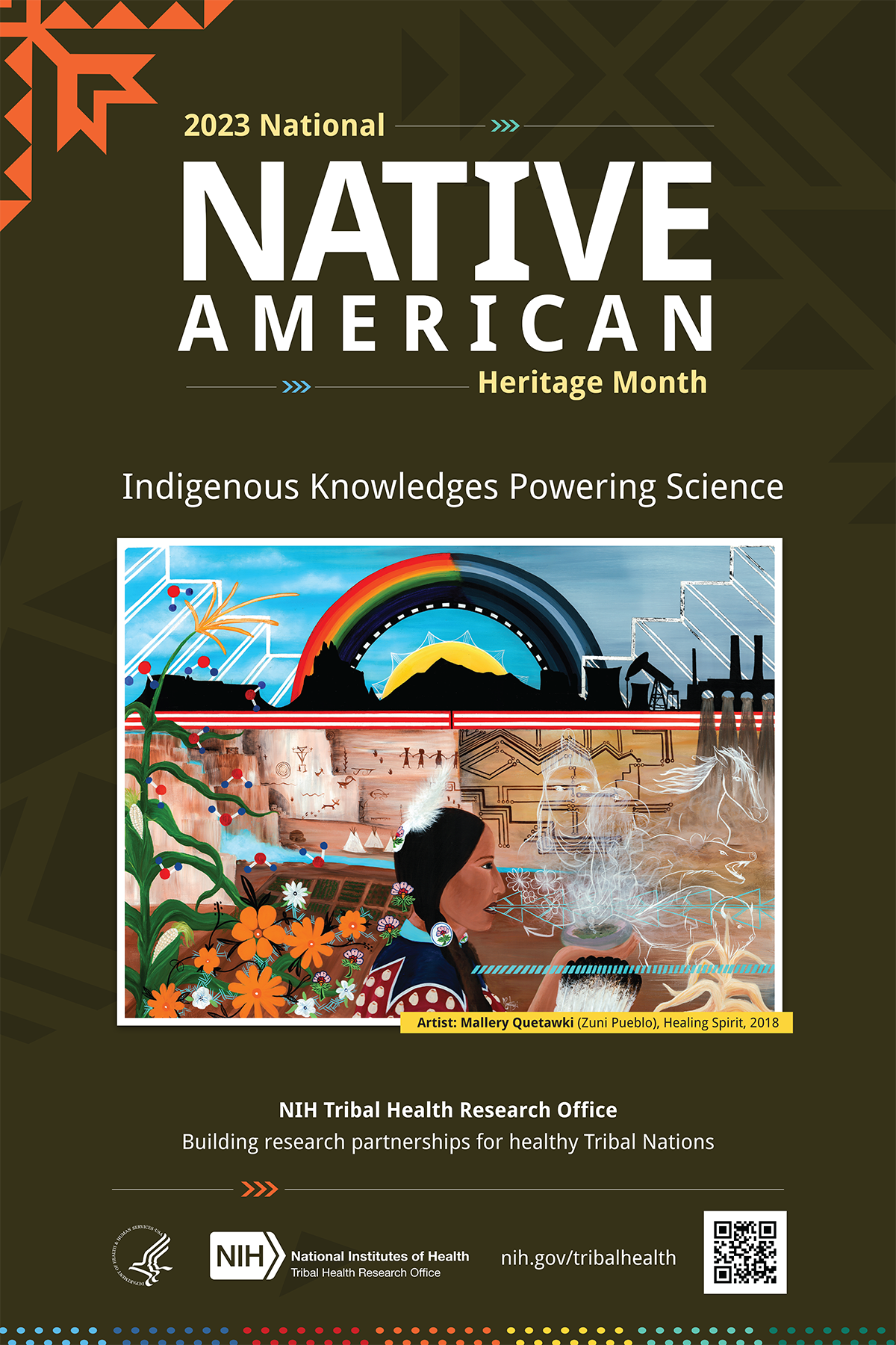 2023 NIH Native American Heritage Month Poster