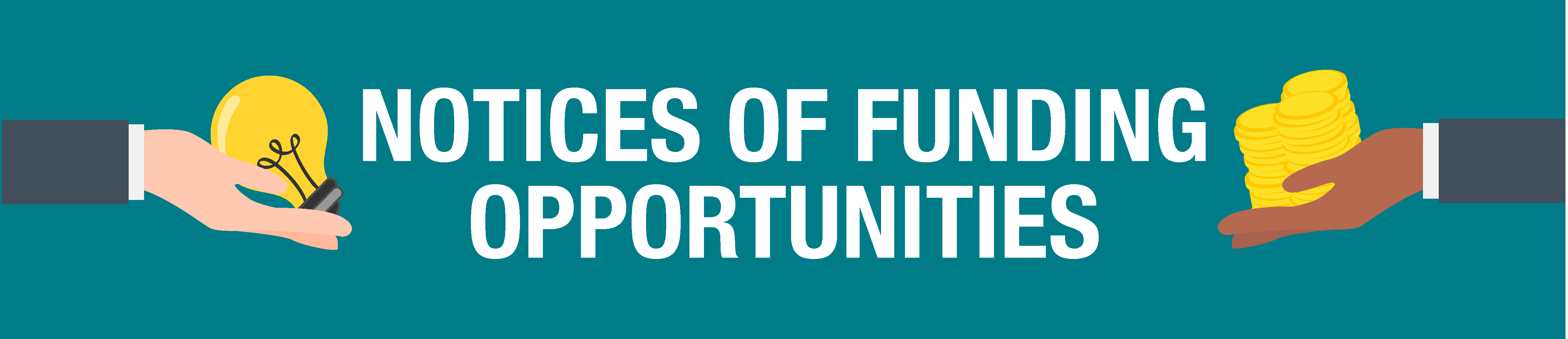 Notice of Funding Opportunities Banner Image