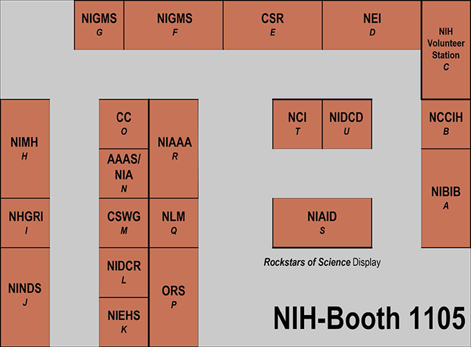 NIH Pavilion Map