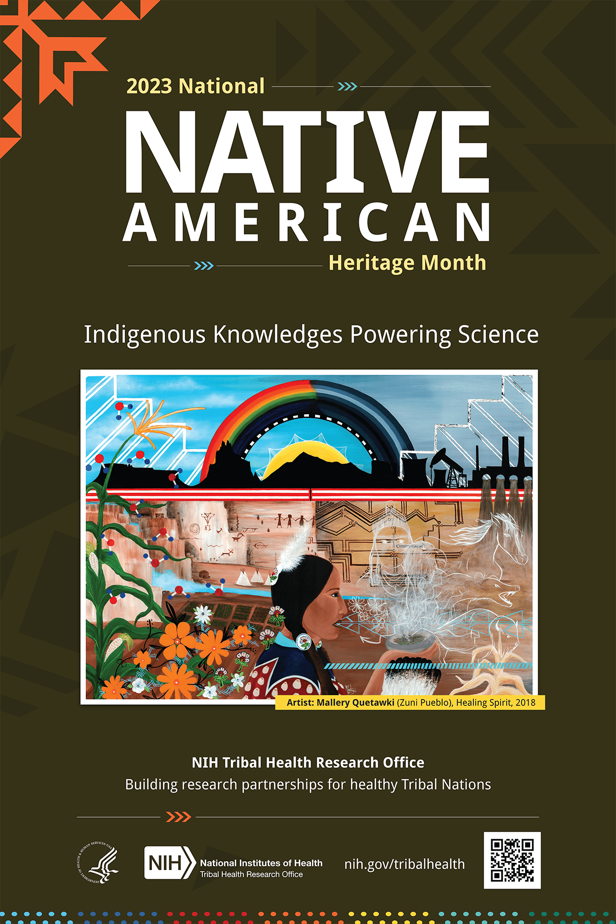 2023 National Native American Heritage Month poster