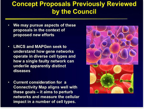 Slide 30 [Illustrations of cells and possible networks]