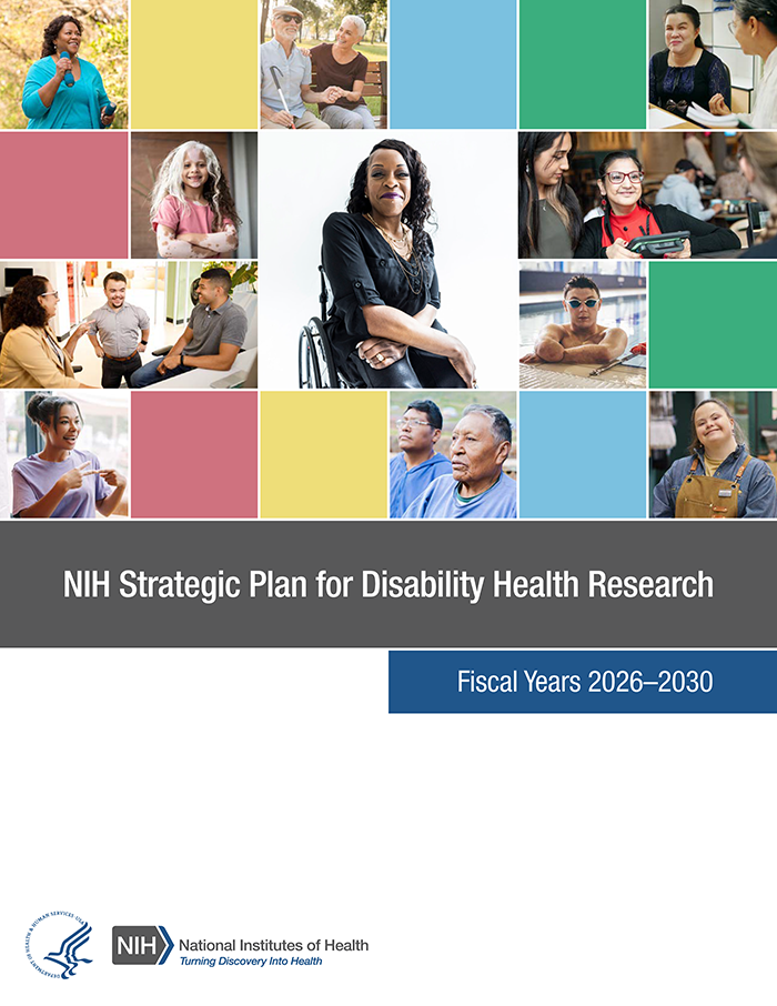 NIH Strategic Plan for Disability Health Research FY26-FY30 Cover