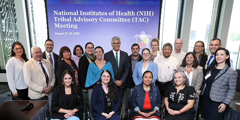 TAC members and NIH Director