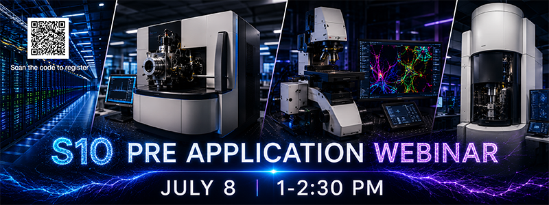 S10 Pre-Application Webinar. July 8, 2026. 1-2:30pm.