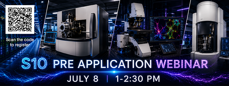 S10 Pre-Application Webinar. July 8, 2026. 1-2:30pm.
